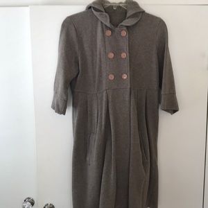 Victoria’s Secret Double Breasted Gray Coat Sz M